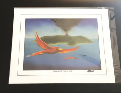 Birds Of Paradise Mtg Mark Poole Magic The Gathering Art Print
