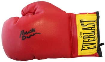 Roberto Durn Autographed Red Everlast Left Boxing Glove