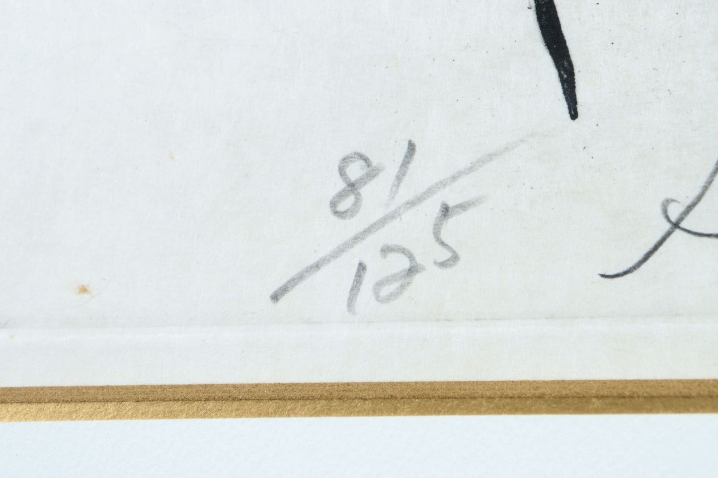 Akira Kurosawa Kagemusha Shingen Samurai Etching 81/125 Hand-Signed, Framed