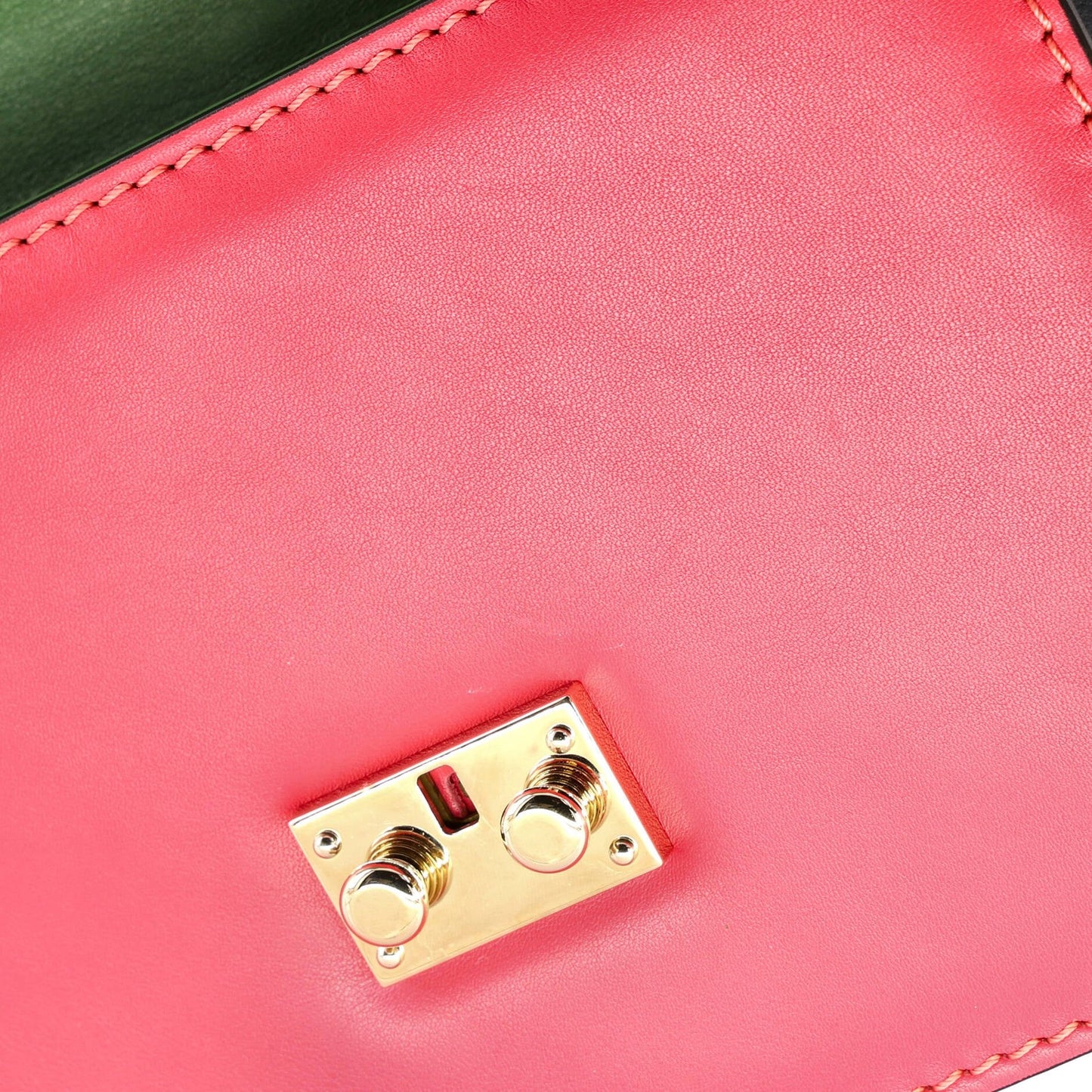 Valentino Garavani Glam Lock Shoulder Bag Leather Mini