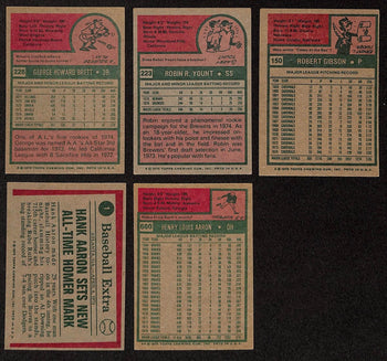 1975 Topps Baseball Card Complete Set (1-660)