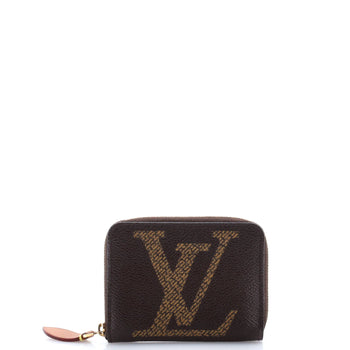 Louis Vuitton Zippy Coin Purse Reverse Monogram Giant