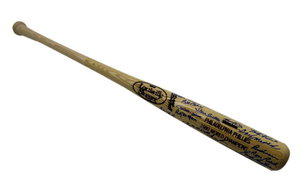 1980 World Series Champs Phillies Bat Signed By