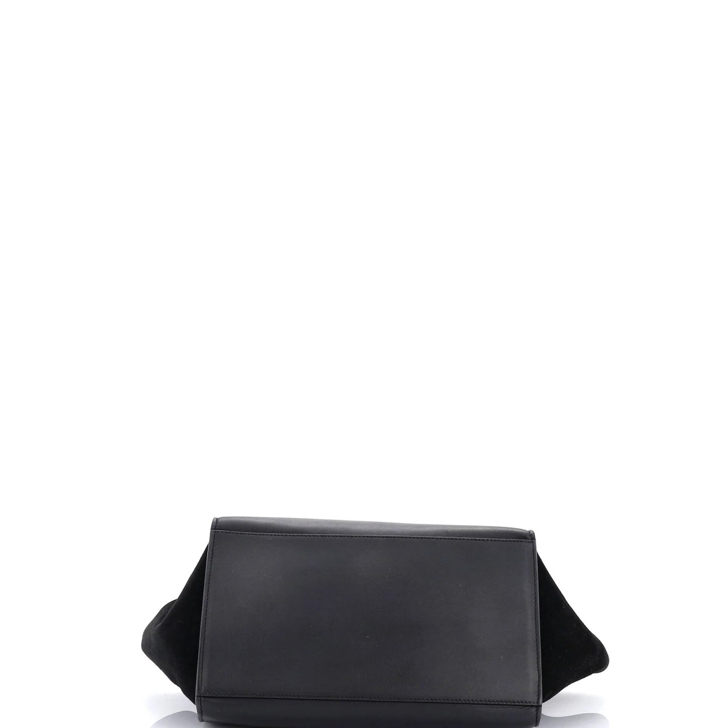 Celine Trapeze Bag Crocodile Embossed Leather Medium