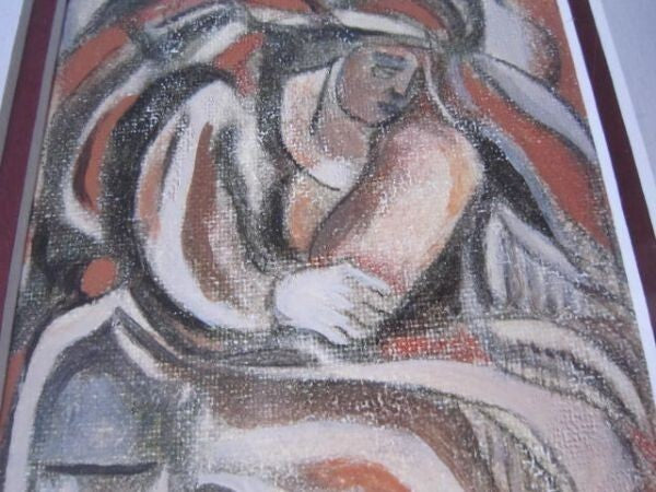 Lenore Simon (Ny) Signed Original Painting Mixed