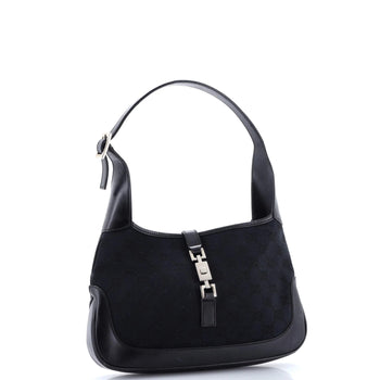 Gucci Jackie O Hobo Gg Canvas With Leather Small
