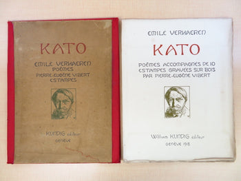 Emile Verhaeren Kato 1918 1St Edition Limited