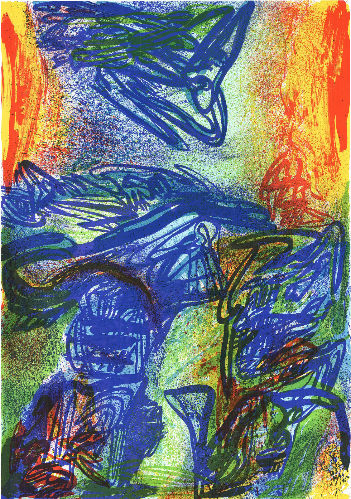 Peter Nyborg Untitled " Offset Lithograph Contemporary