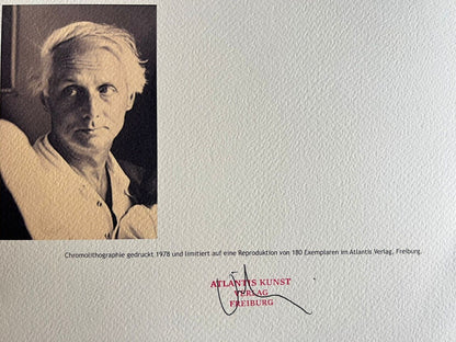 Max Ernst Lithograph Coa Signed Op Numbered By