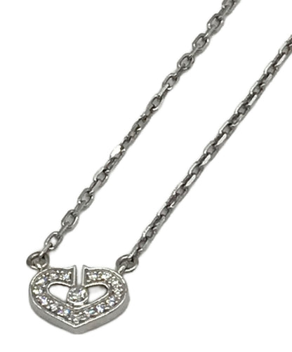 Cartier C Heart Diamond Necklace