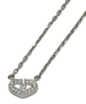 Cartier C Heart Diamond Necklace