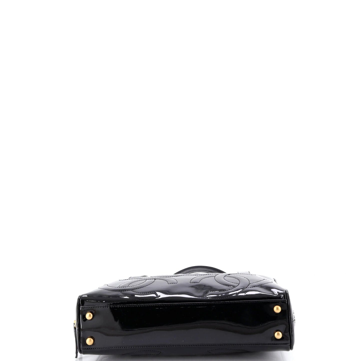 Chanel Triple Cc Tote Patent Medium