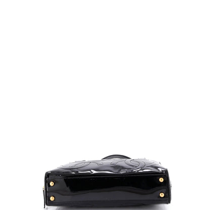 Chanel Triple Cc Tote Patent Medium
