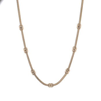 Chanel Multiple Mini Cc Chain Necklace Metal