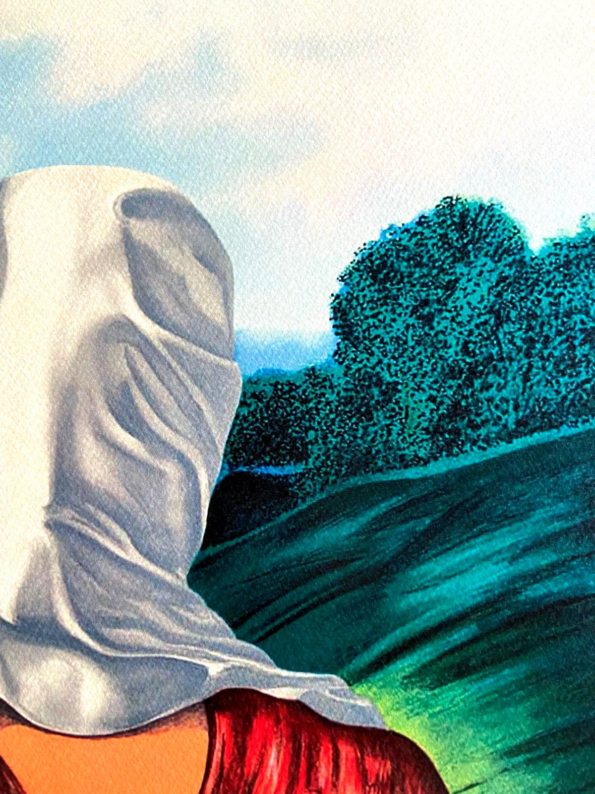 Ren Magritte Lithograph Coa Signed Numbered In Pencil