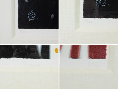 Govinder Nazran (Uk) Original Silkscreen Serigraph Art Print Numbered Framed