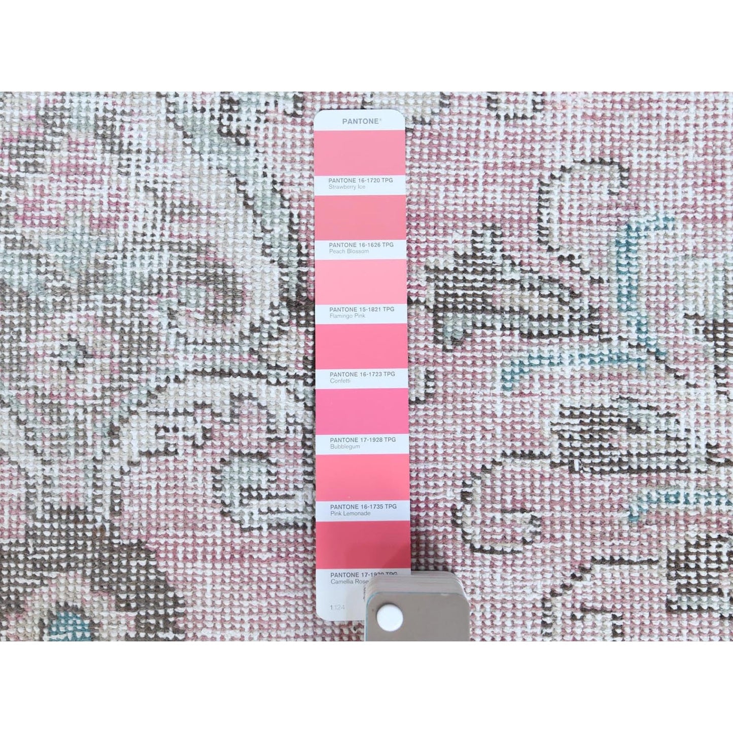 6'4"X9'6" Red Natural Wool Bohemian Farsian Tebraz Medallion Design Rug