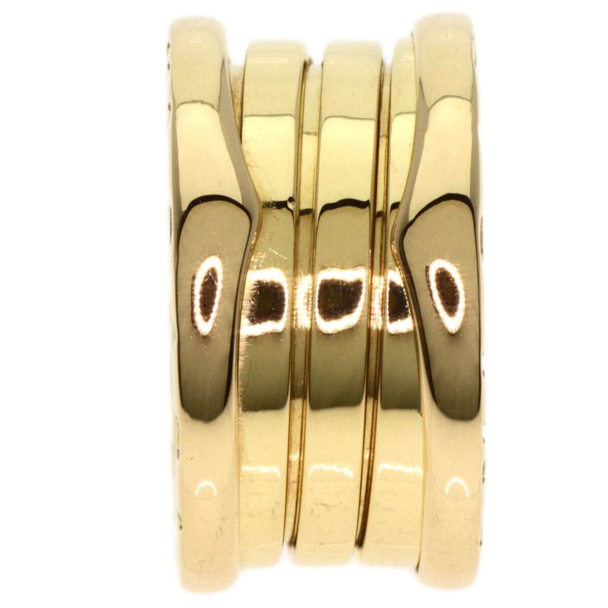 Bvlgari   Ring B.Zero1 3 Band #47 K18 Yellow Gold