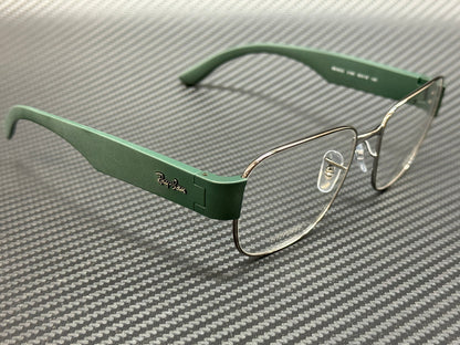 Ray Ban Rx6532 3190 Gunmetal Matte Green Unisex