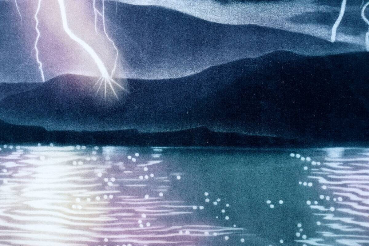 Susan Jameson - Storm Original Lithograph Print