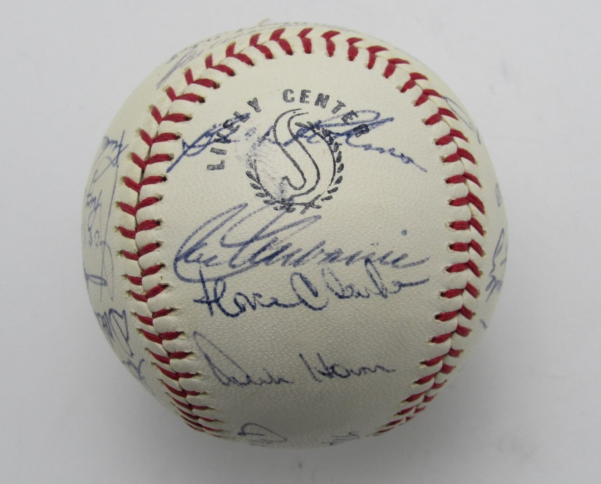 1968 Yankees Team Signed By (21) Pro League Baseball Mickey Mantle 196286