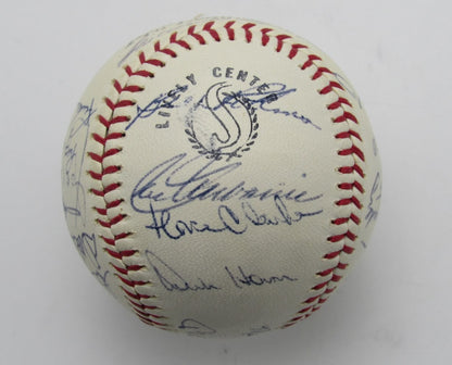 1968 Yankees Team Signed By (21) Pro League Baseball Mickey Mantle 196286