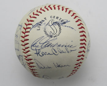 1968 Yankees Team Signed By (21) Pro League Baseball Mickey Mantle 196286