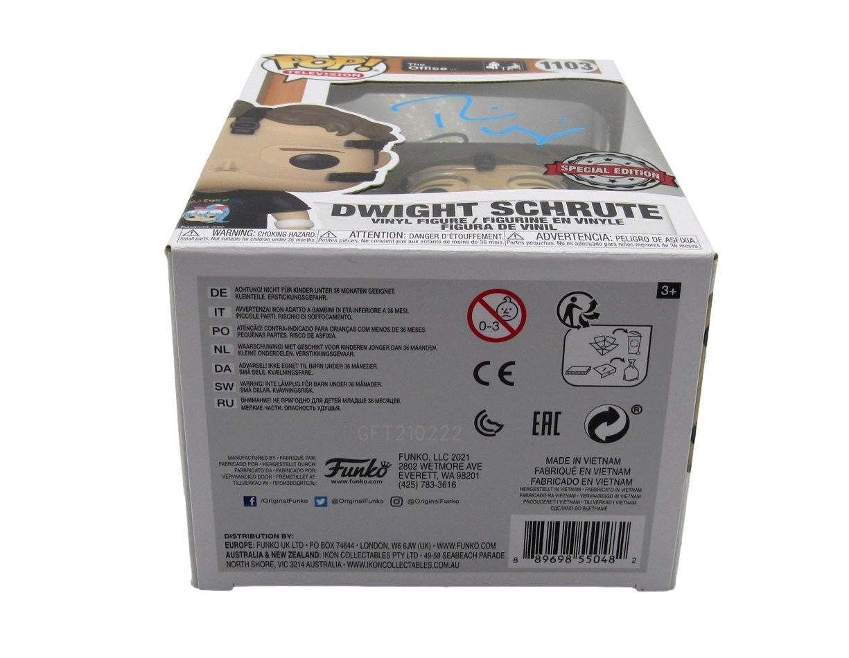 Rainn Wilson Autographed Funko Pop! #1103