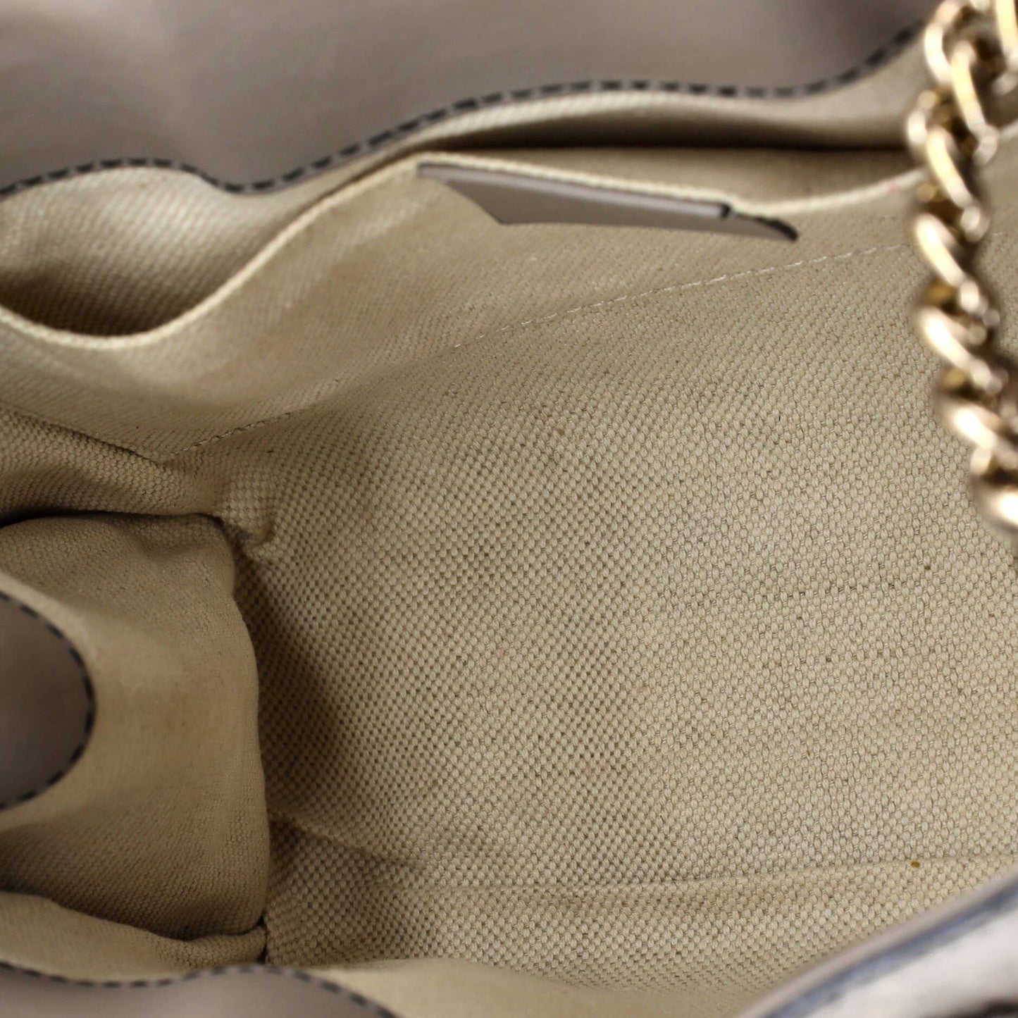 Gucci Emily Chain Flap Shoulder Bag Guccissima Leather Small