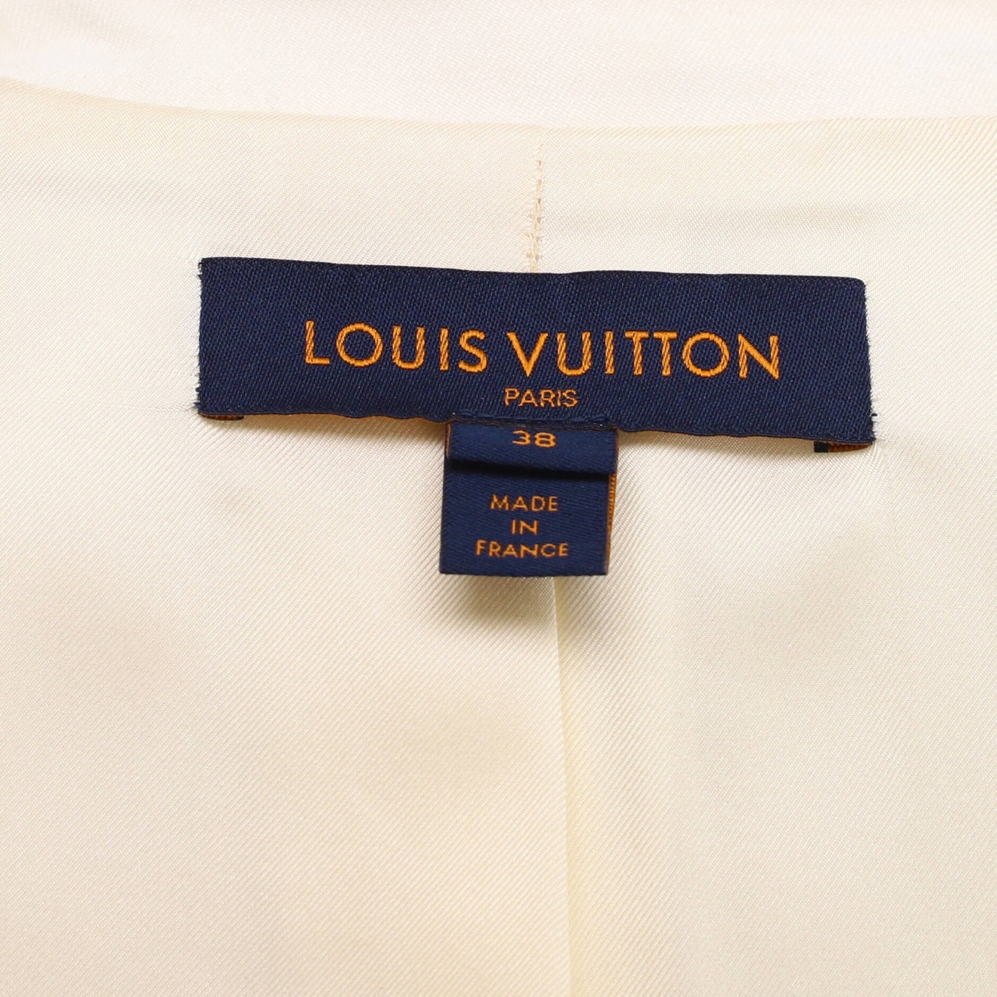 Louis Vuitton Women'S Three Pocket Single Breasted Blazer Polyester Blend