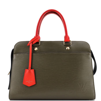 Louis Vuitton Vaneau Handbag Epi Leather Mm