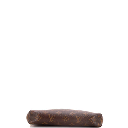 Louis Vuitton Pallas Clutch Monogram Canvas With Leather