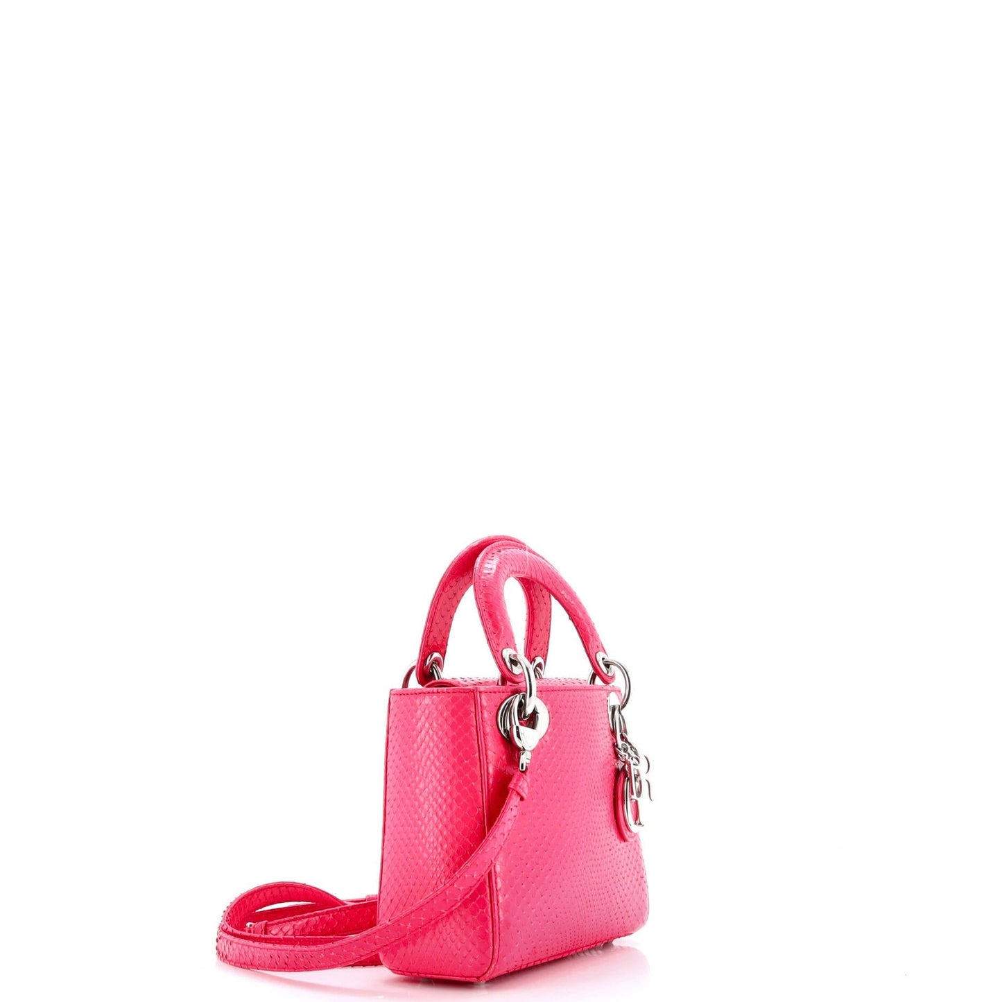 Christian Dior Lady Dior Bag Python Small