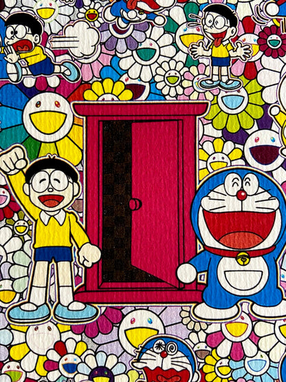 Takashi Murakami Lithograph Mori Art-Museum Coa Limited Edition