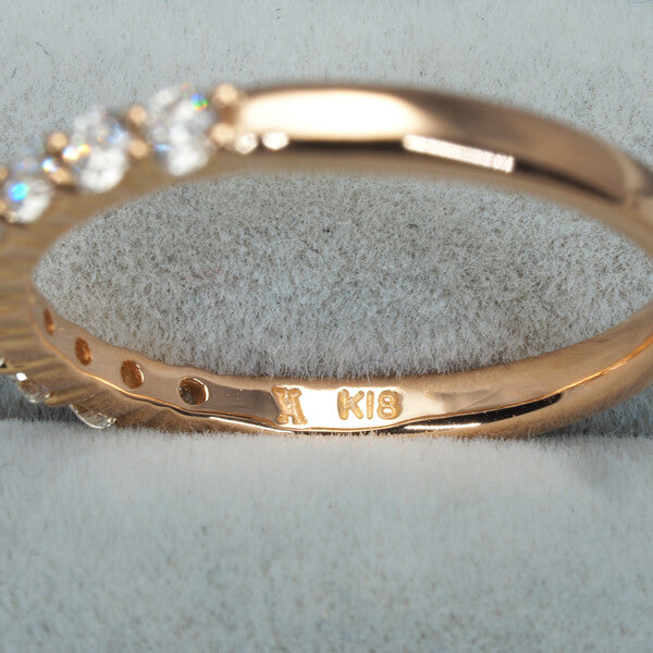 Vendome Ring Diamond 0.30Ct Us5 18K 750 Rose Gold