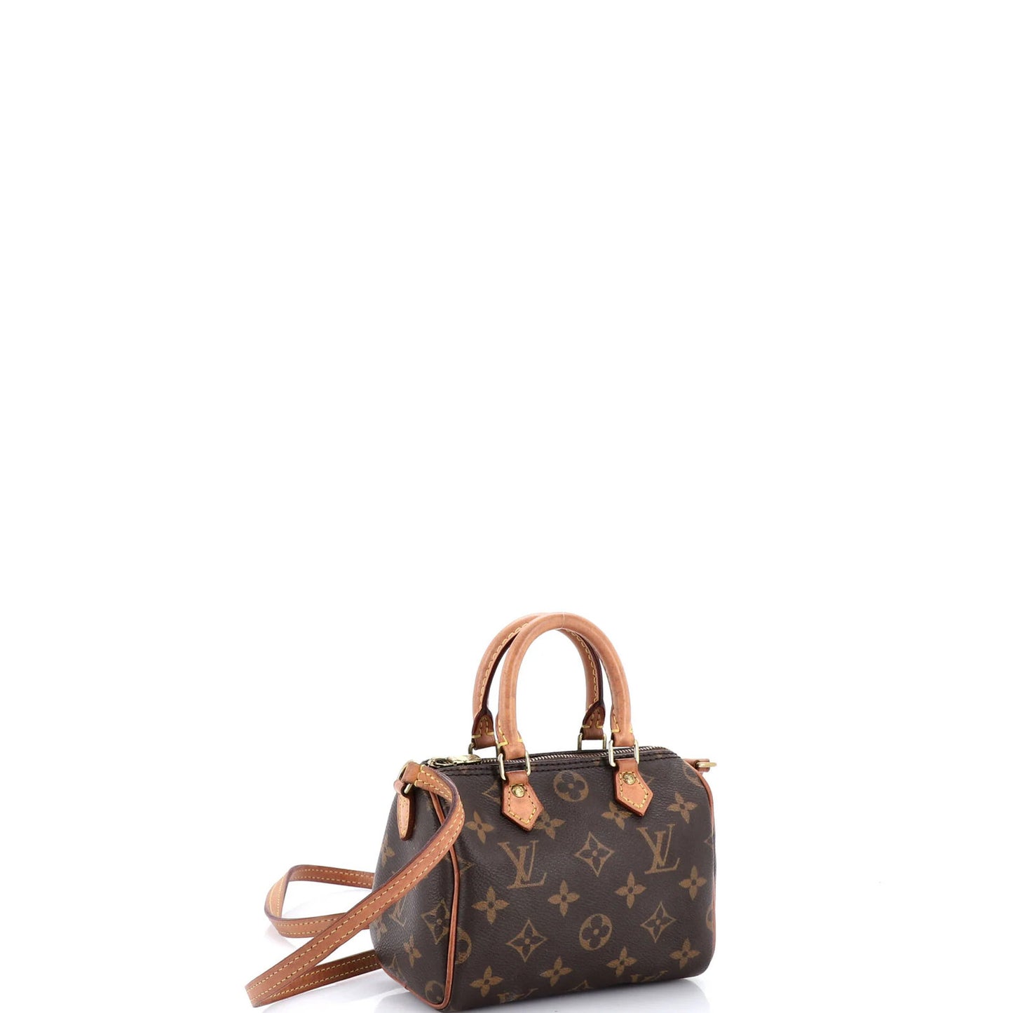 Louis Vuitton Speedy Bandouliere Bag Monogram Canvas Nano