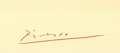 Pablo Picasso Mes Dessins D'Antibes (Cover Only) " Lithograph Cu