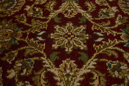 Handmade Chobi Oriental Runner Rug Red & Charcoal
