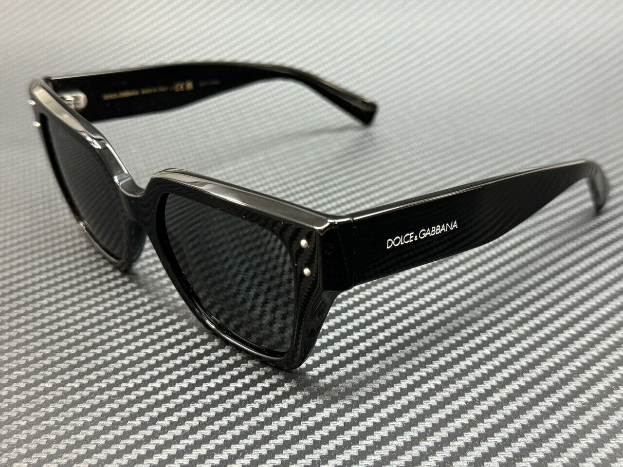 DOLCE & GABBANA DG4471 501 87 Black Grey Women's