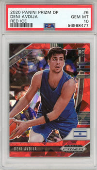 Deni Avdija 2020 Panini Prizm Dp Red Ice Rookie