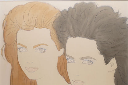 Roy Besser (American) Original Watercolor On