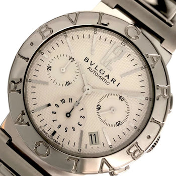 Bvlgari Bvlgari-Bvlgari Chronograph Bb38Ssch (Bb38Wssdch) White