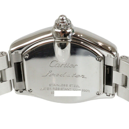Cartier Mini Roadster W62017V3 Pink Case: 32.3Mm Ladies Used Watch #11421