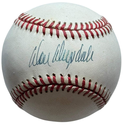 Don Drysdale Autographed Official National League Baseball (Jsa)