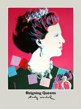 Andy Warhol Queen Margrethe Ii Of Denmark 