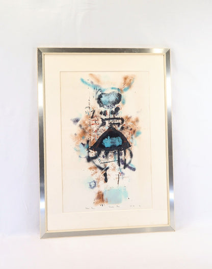 Robert Grieve Lithograph Samurai Theme 1979 Signed Limited 150 Australia
