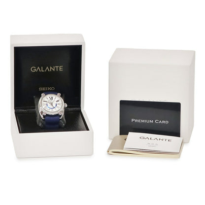 Seiko Galante Sbla111 White Case Size 43Mm Band Size 20.0Cm Used Watch #71014