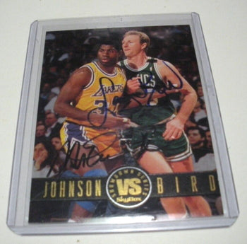 Larry Bird Magic Johnson Boston Celtics,Hof,Last