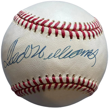 Ted Williams Autographed Official American League Baseball (Uda/Jsa)