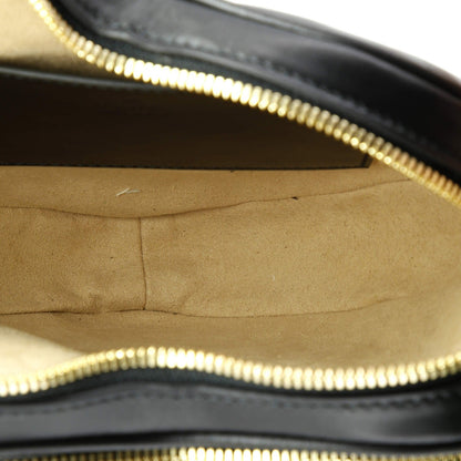 Gucci Interlocking G Heart Shoulder Bag Diagonal Quilted Leather Mini